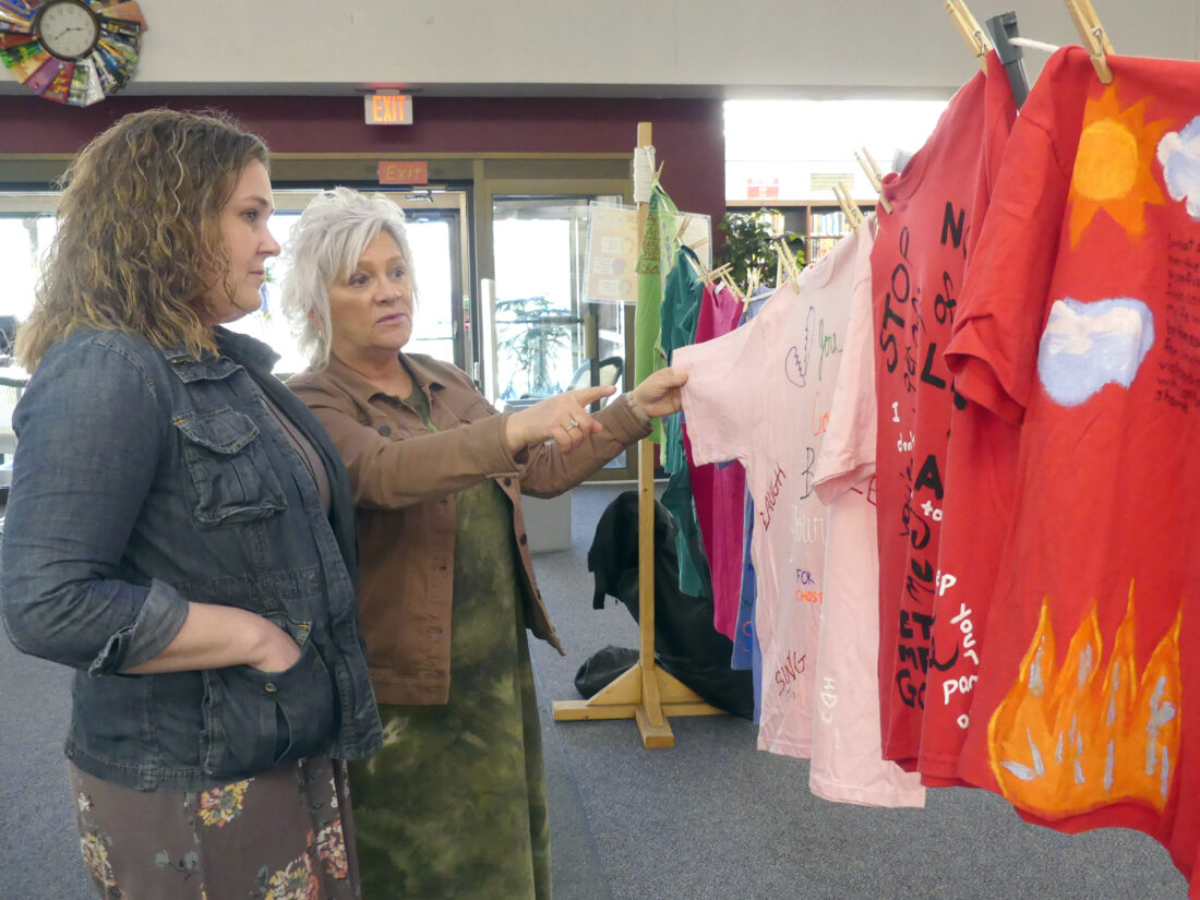 Clothesline Project displayed News, Sports, Jobs Altoona Mirror